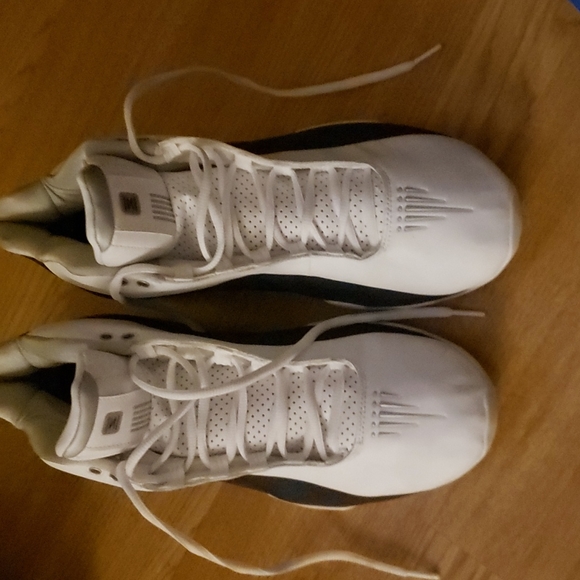 Brand new Nike shocks ,size 13 blue and white - Picture 1 of 5